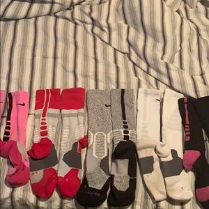 5 pairs Nike Elite Socks
